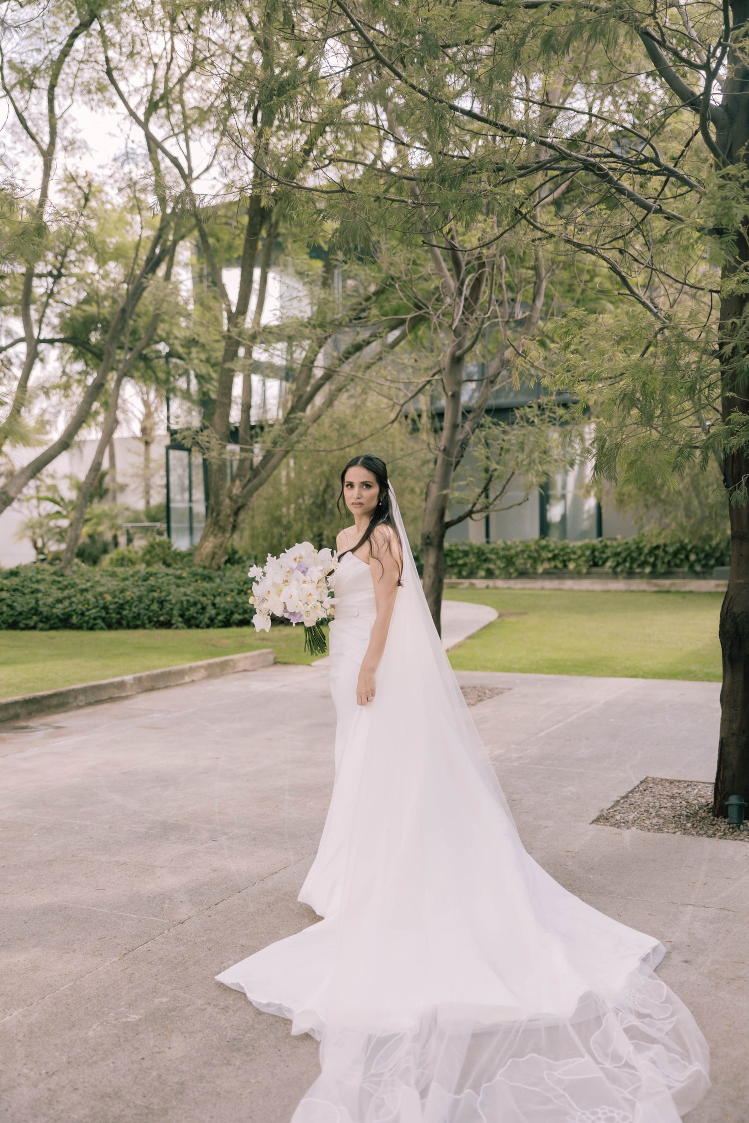 Beautiful photo of a bride
