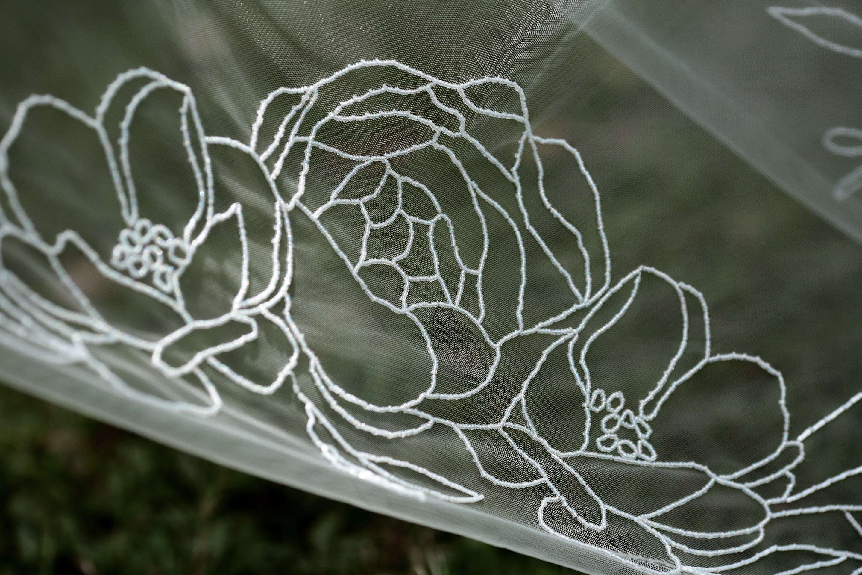 Wedding Veil Edges and Trims Explained