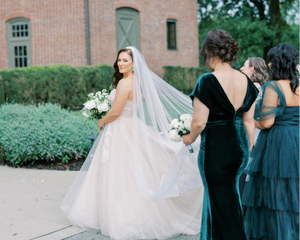 How Long Should a Chapel Wedding Veil Be?