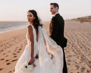 How to Choose the Right Length for Your Beach Wedding Veil