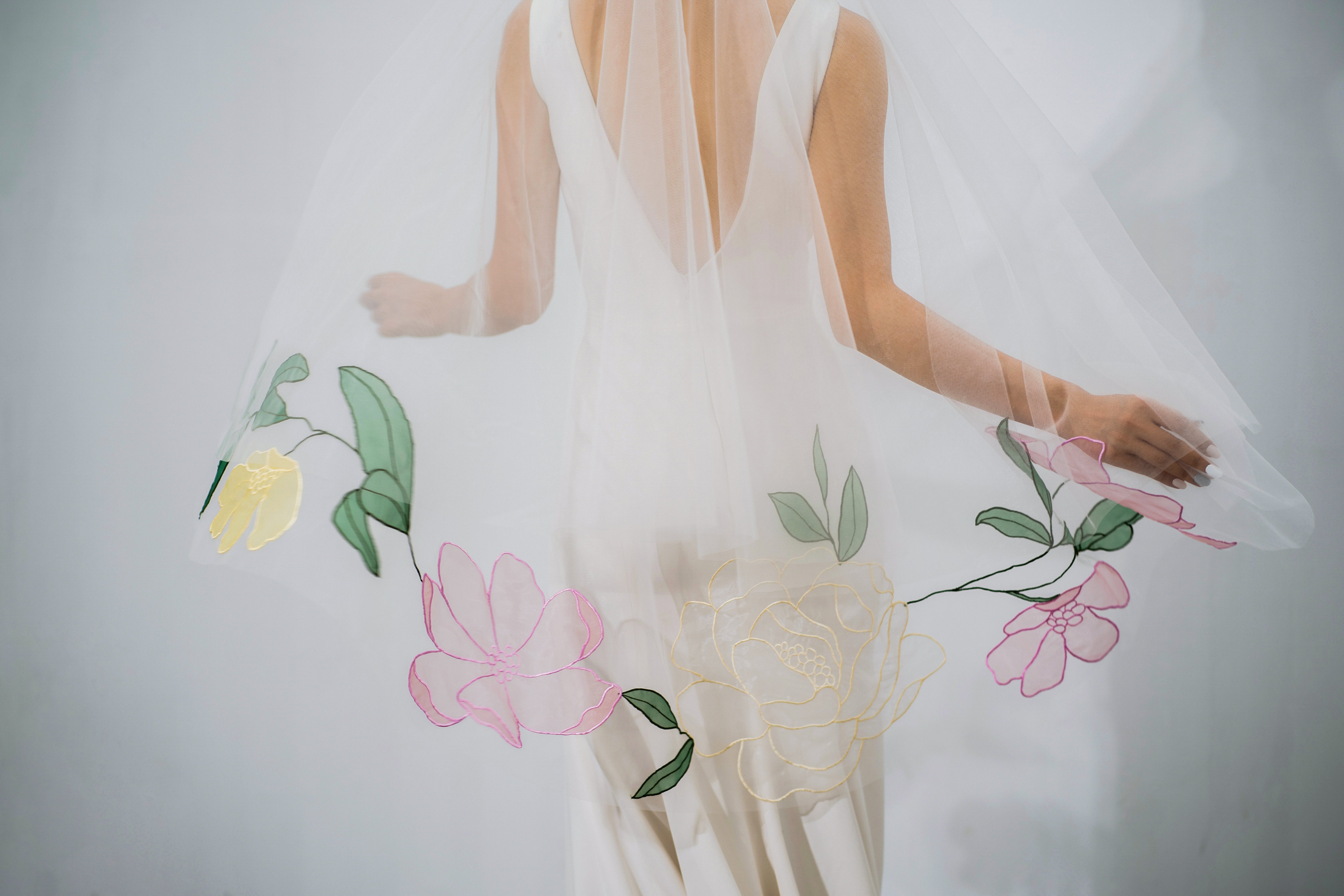 Veil Lengths Explained: What Works Best for Colourful Floral Embroidery?