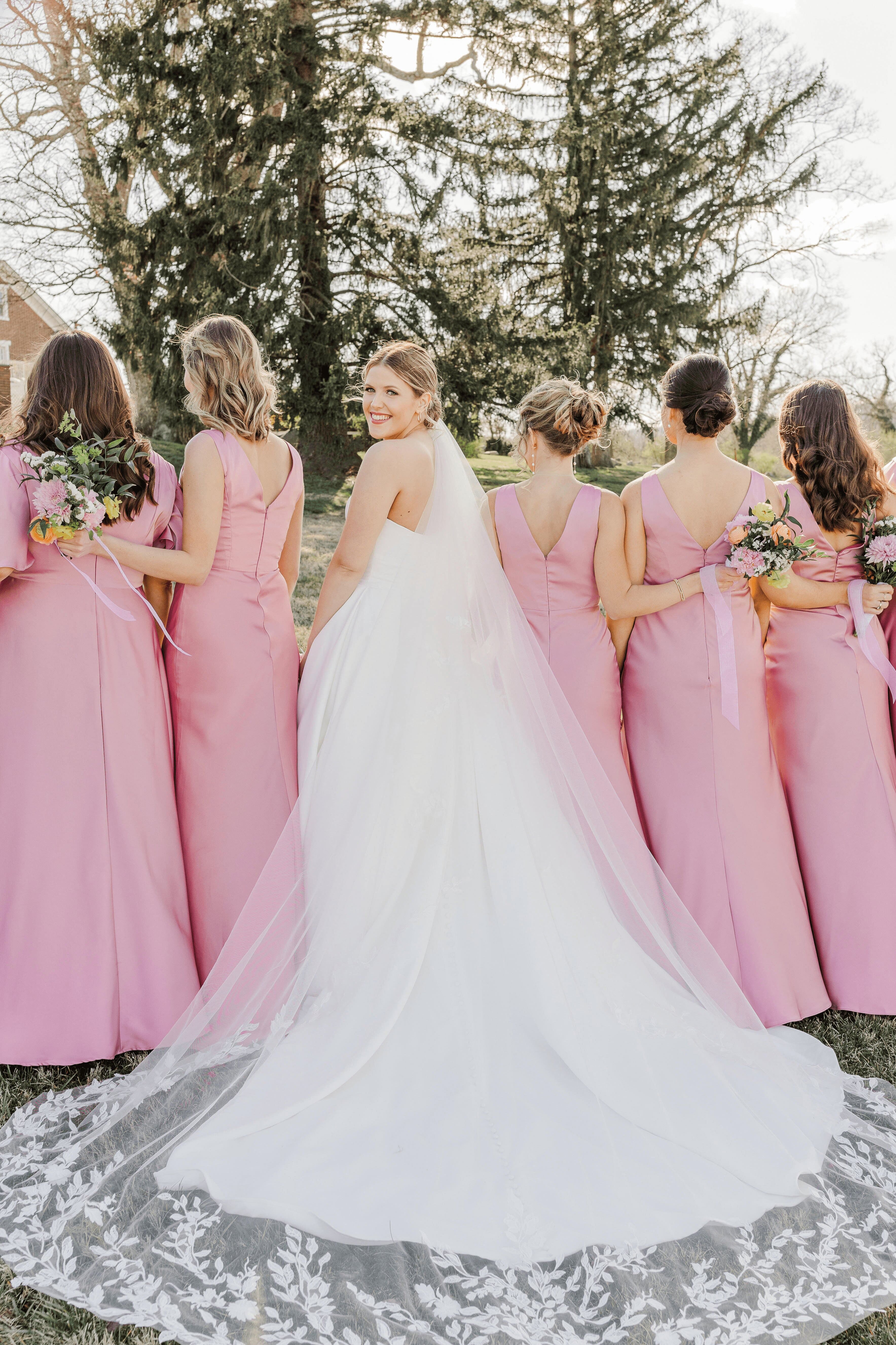 LILA | Cathedral Floral Lace Wedding Veil | Handmade Bridal Veils