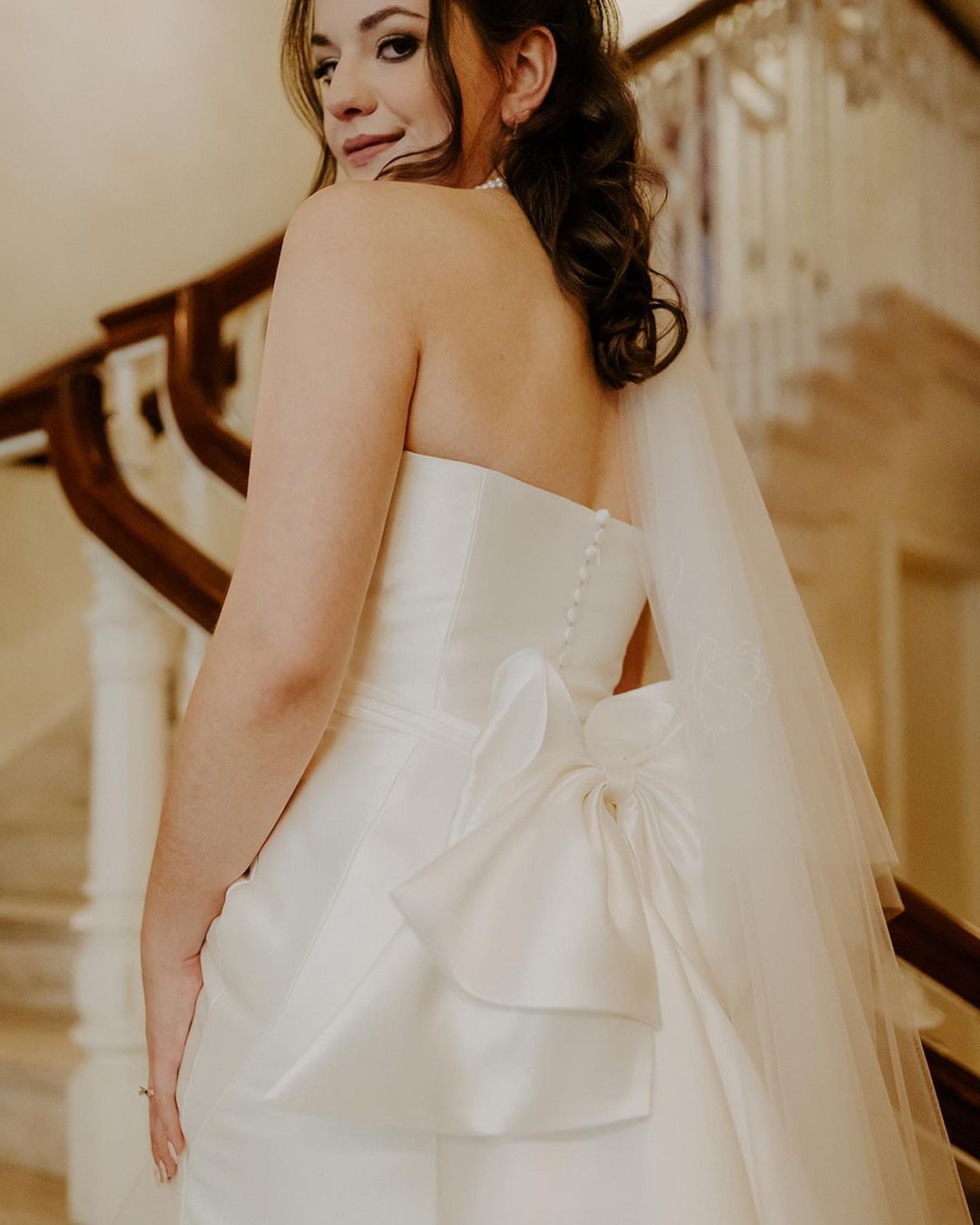 CASSANDRA | Beaded floral wedding veil