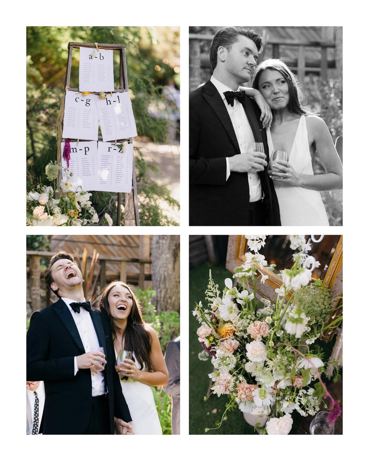 A botanical garden rustic warm and intimate wedding