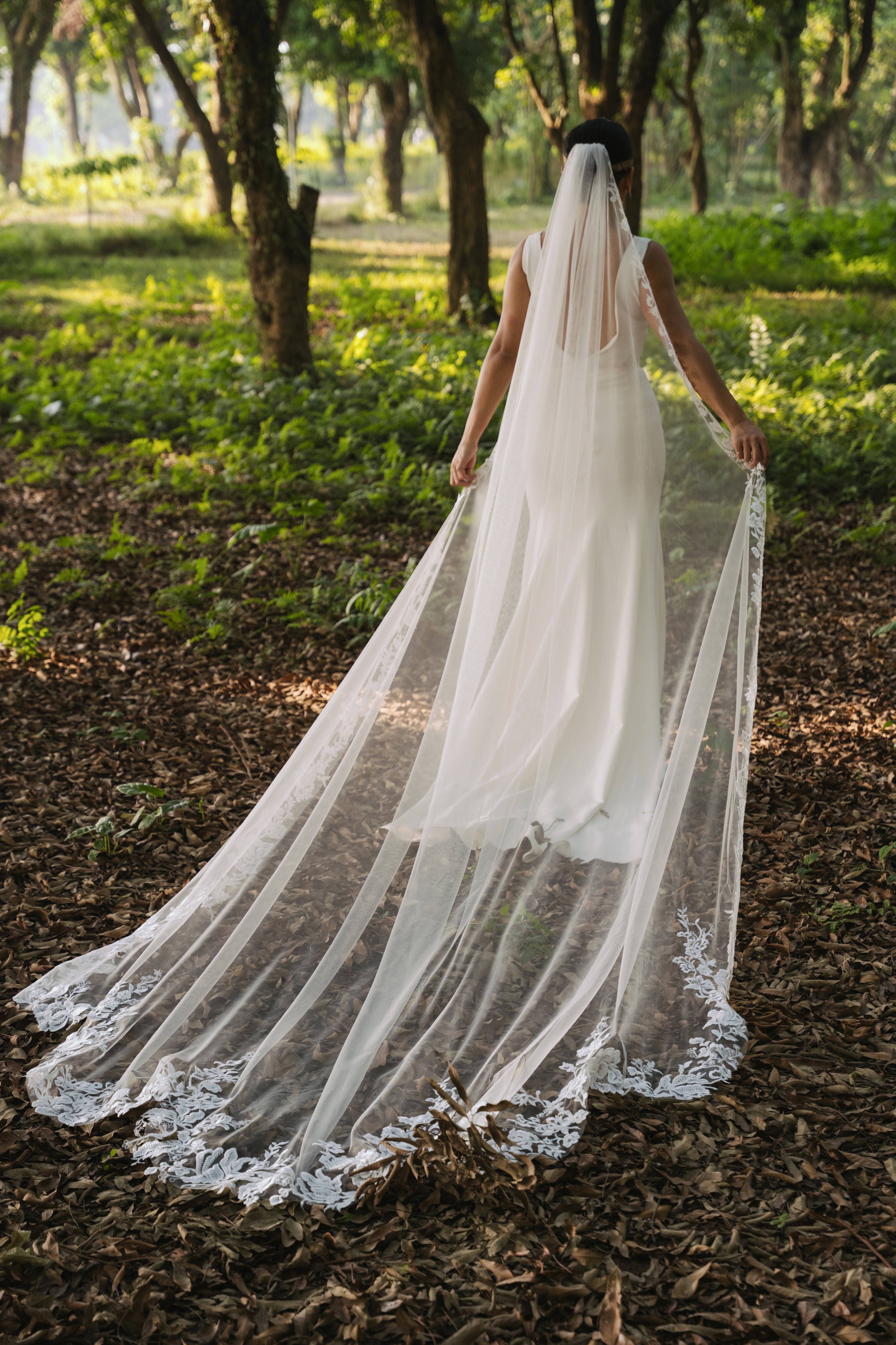 ELA | Lace Wedding Veil