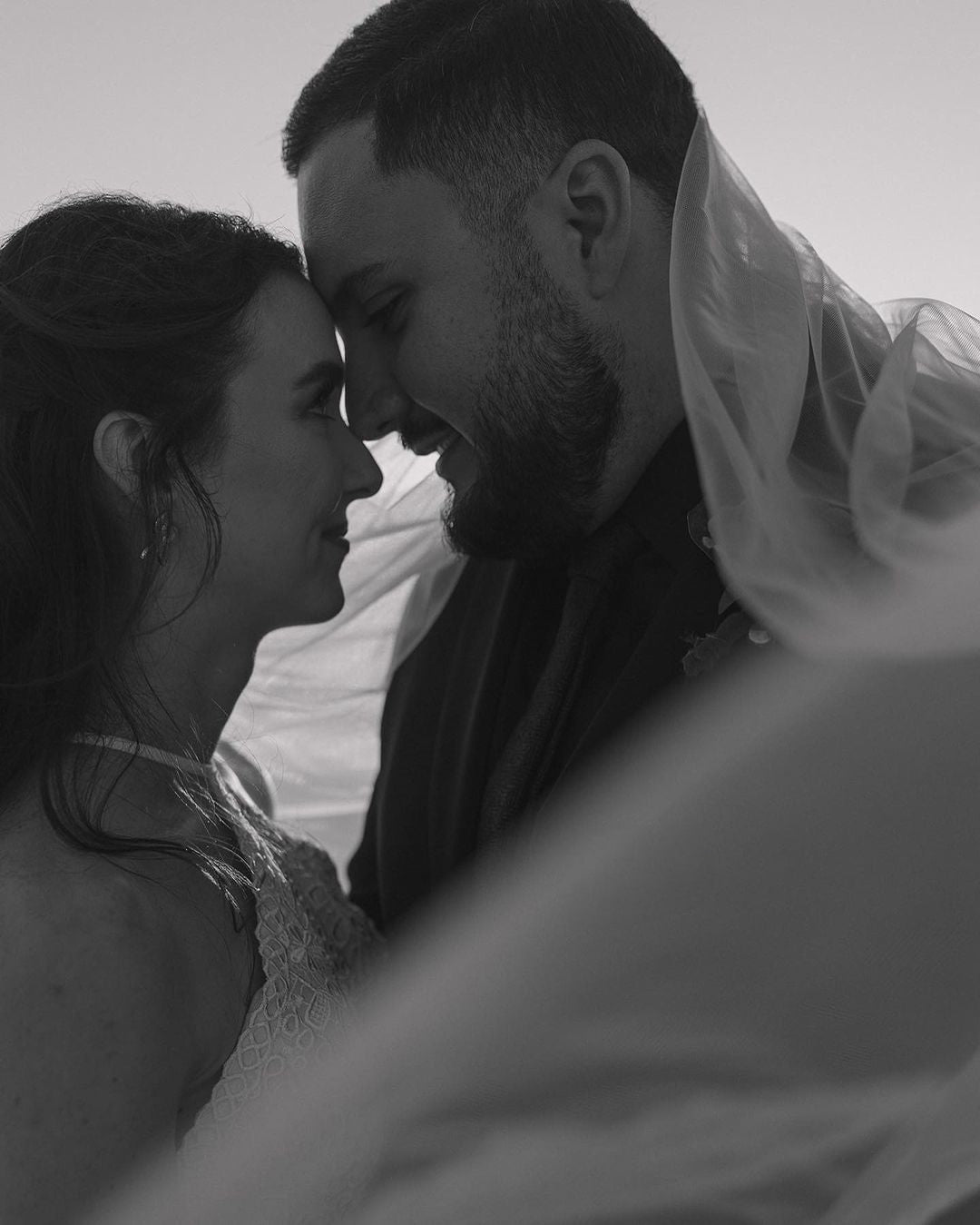 romantic couple close up 