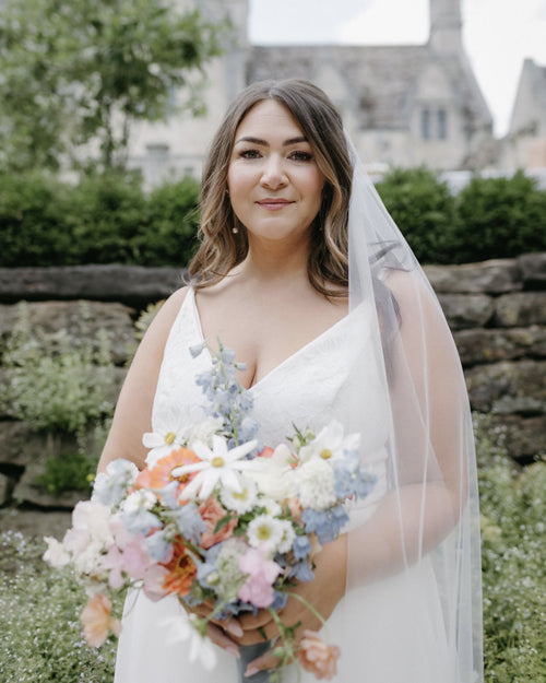 Beautiful photo of a bride